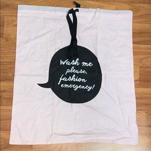 NWT H & M Laundry Bag with Drawstring